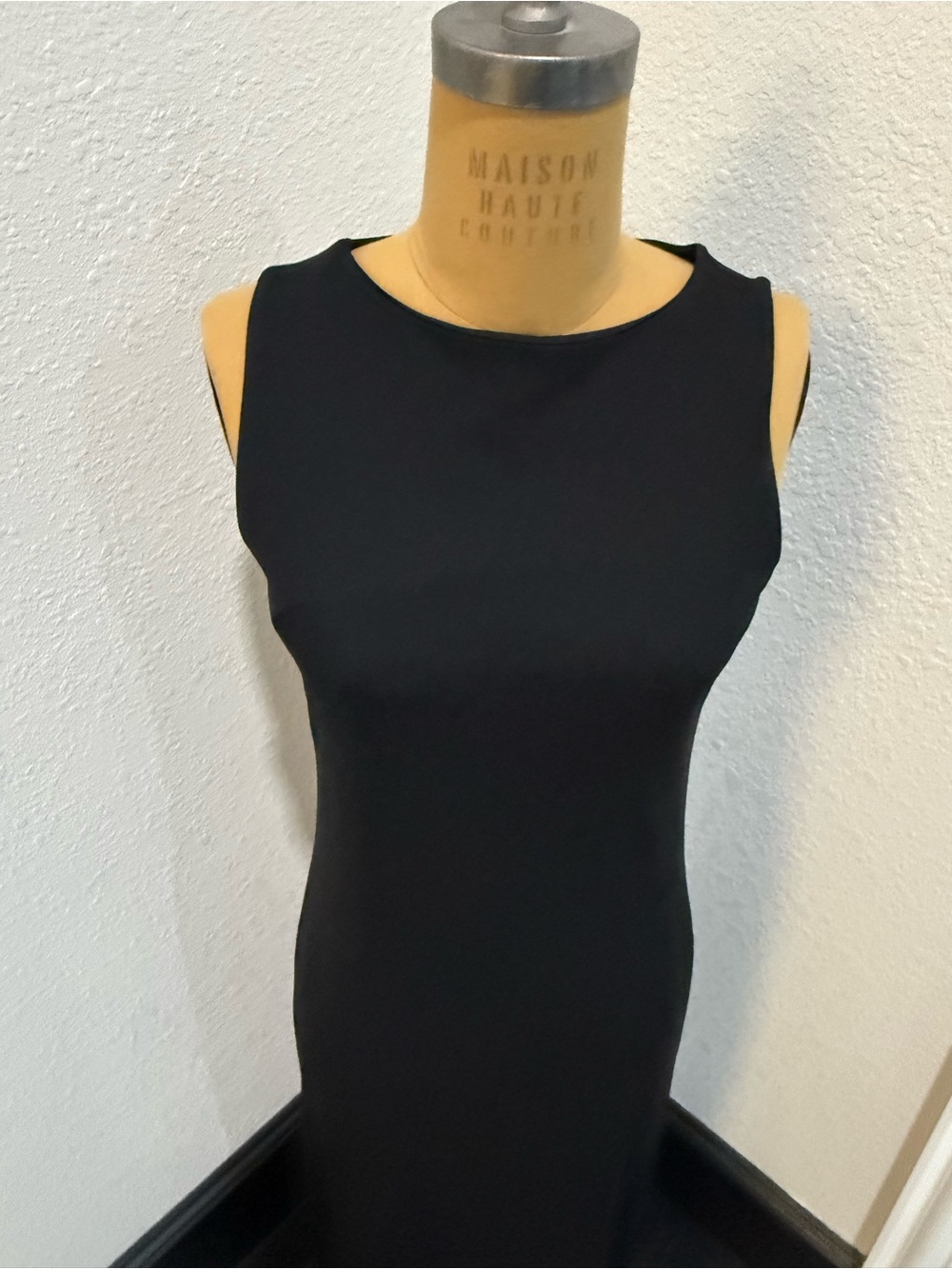 Banana Republic Black Sleeveless Maxi Dress